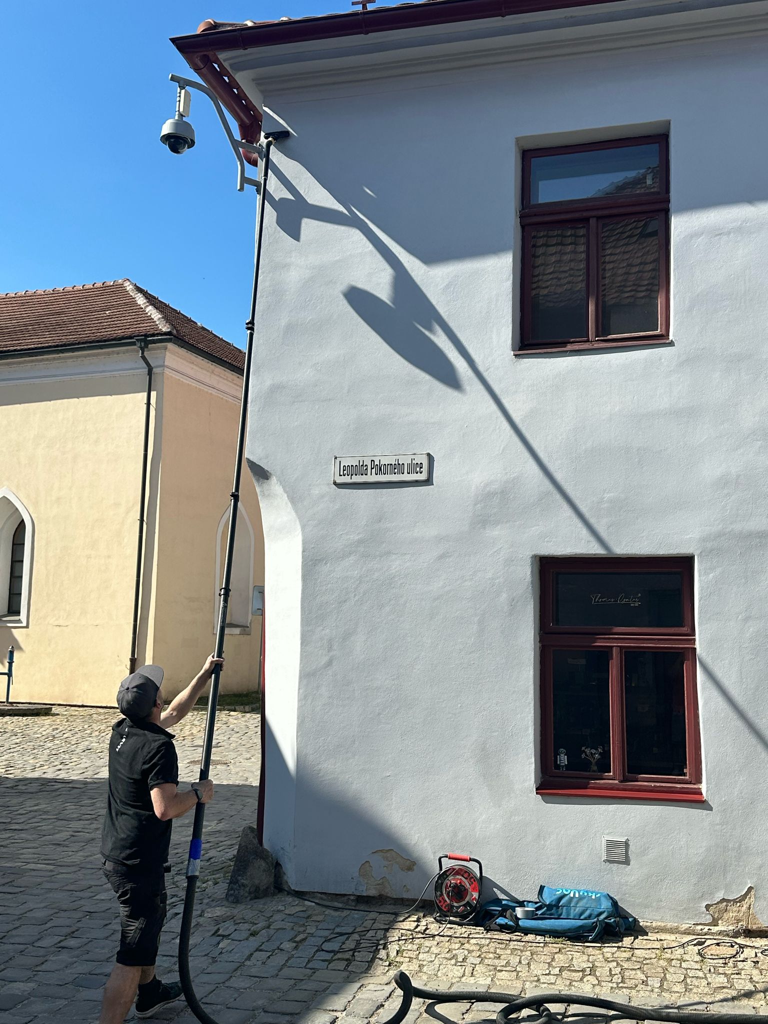 #Vysávání# fasád - Martin Daniel - www.cisteni-trebic.cz